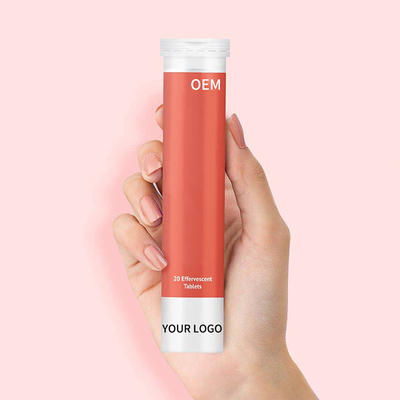 OEM 250mg-1000mg Tablet Effervescent Collagen Tidak Ada Efek Samping Bagi Kesehatan Kulit