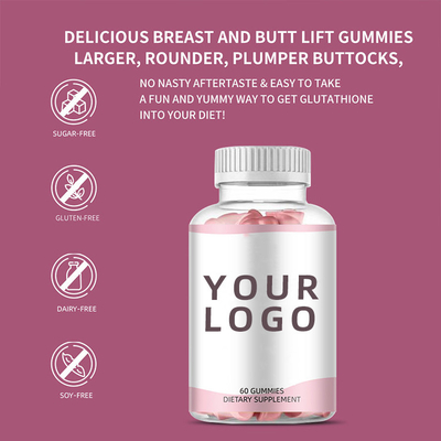 2023 OEM / odm terbaru Carry buttock gummy terlaris untuk wanita menjaga kecantikan dan suplemen perawatan kesehatan