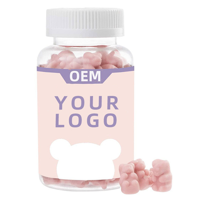 Suplemen kesehatan rambut vitamin wanita biotin the pink teddy bear gummies asam folat veganformula hair extension