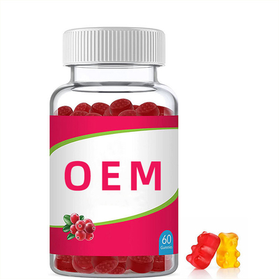 Suplemen Gizi Wanita 100% Alami Cranberry Gummies Probiotik Saluran Kemih Suplemen Makanan Cranberry