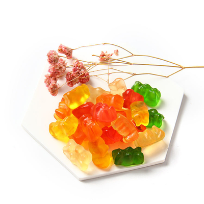 OEM Private Label Suplemen Gizi Wanita Vegan Gummy Bear Dengan Chasteberry