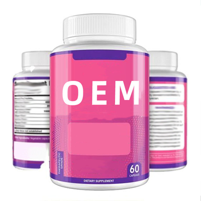 OEM ODM Collagen Women Suplemen Nutrisi Suplemen Perawatan Kesehatan Kulit Putih Kapsul Putih
