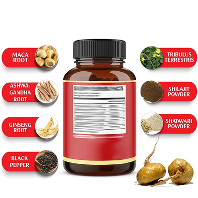 Suplemen Gizi Pria Organik Maca Plus Kapsul Pilu Pria Kuat