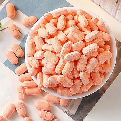 Kandungan Tinggi Vitamin C Tablet Kunyah Desain OEM