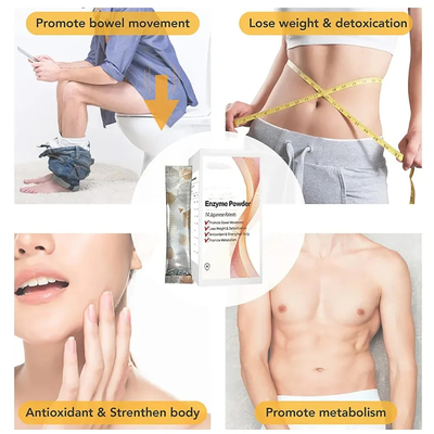 OEM Bentuk Gluta Berat Badan Probiotik SOD Enzim Bubuk Makanan Kesehatan
