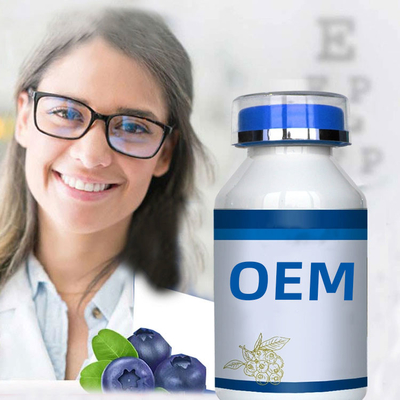 Blueberry Lutein Ester Tablet Candy OEM Perawatan Mata