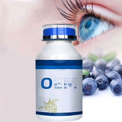Blueberry Lutein Ester Tablet Candy OEM Perawatan Mata